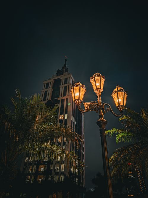 Free UB City tower, Bangalore  Stock Photo