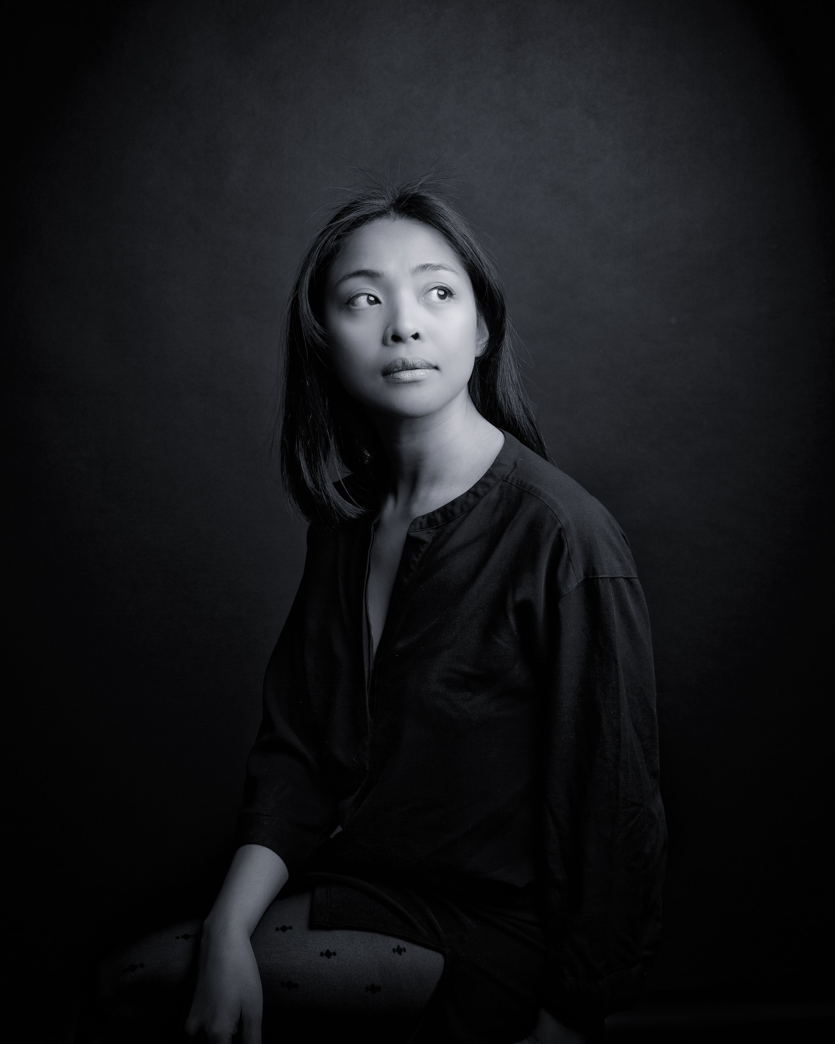 Black and White Portrait of Thoughtful Woman · Free Stock Photo