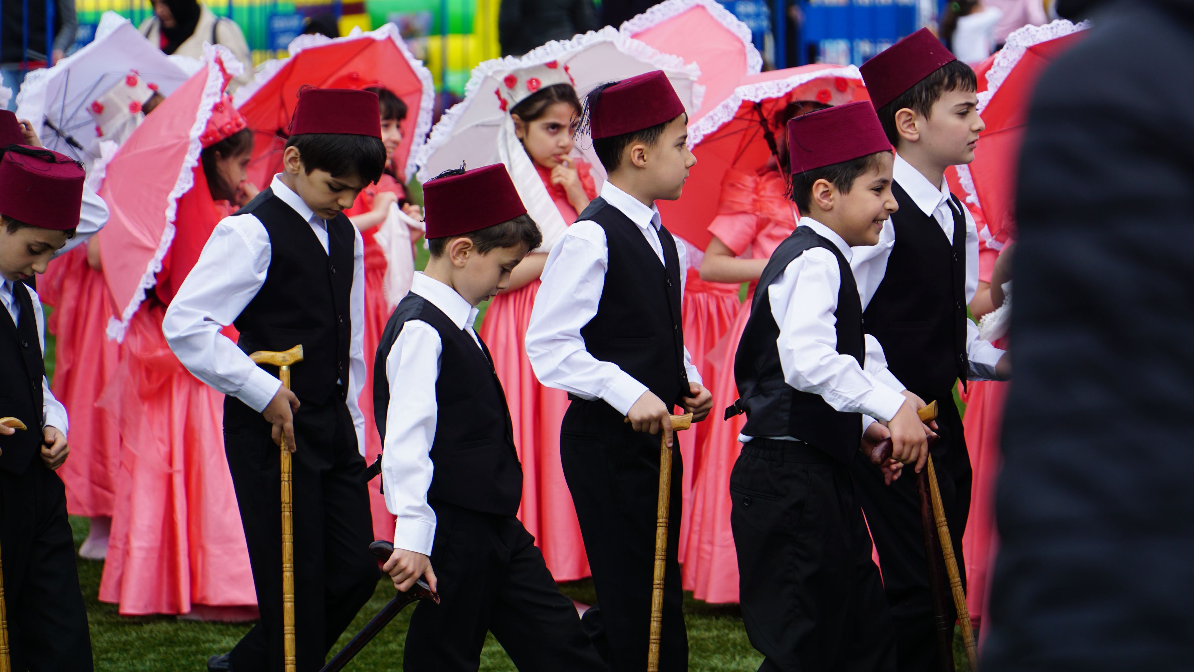 Fez Eid celebration street