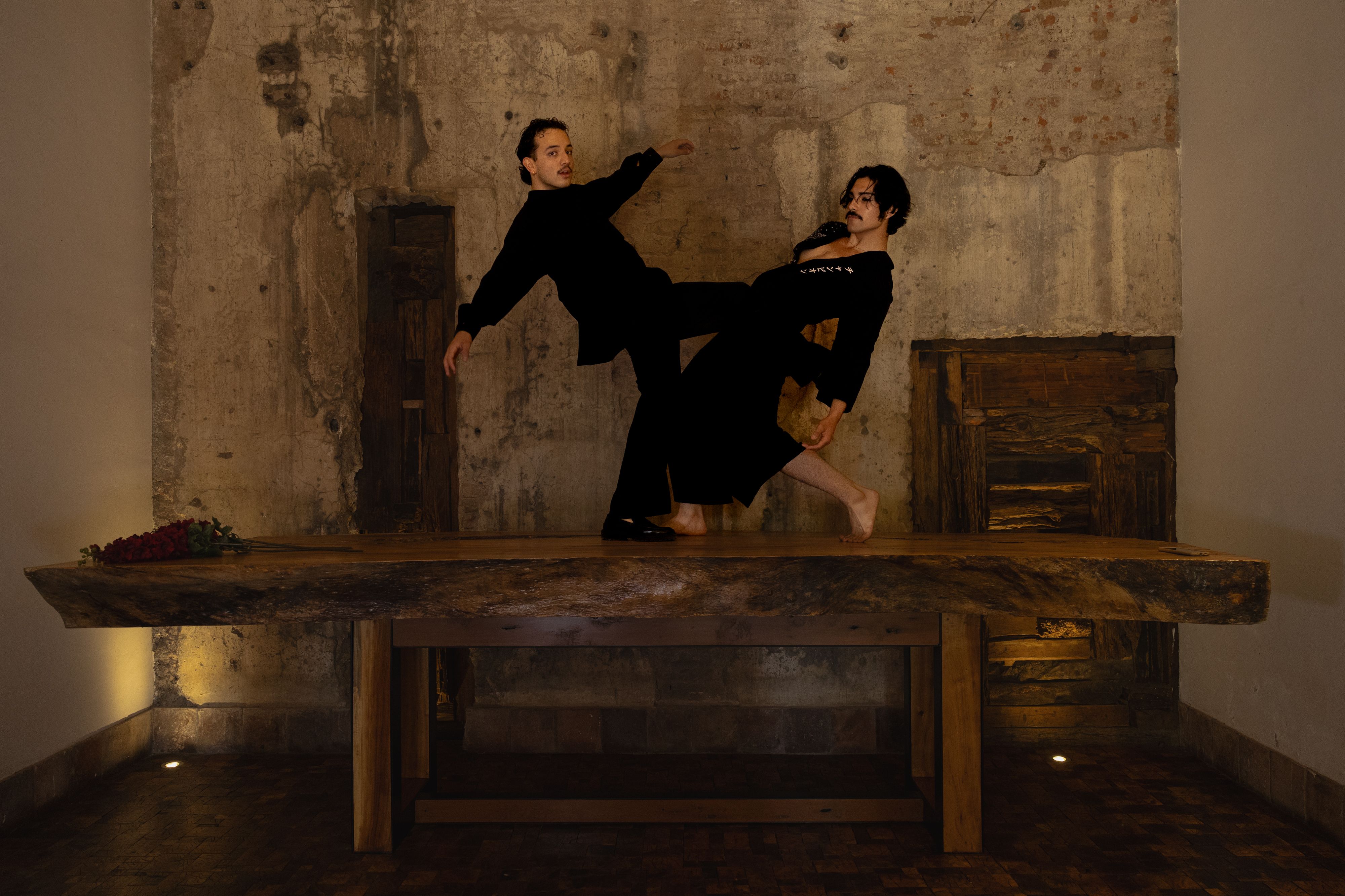 Artistic Dance Performance in Rustic Setting · Free Stock Photo