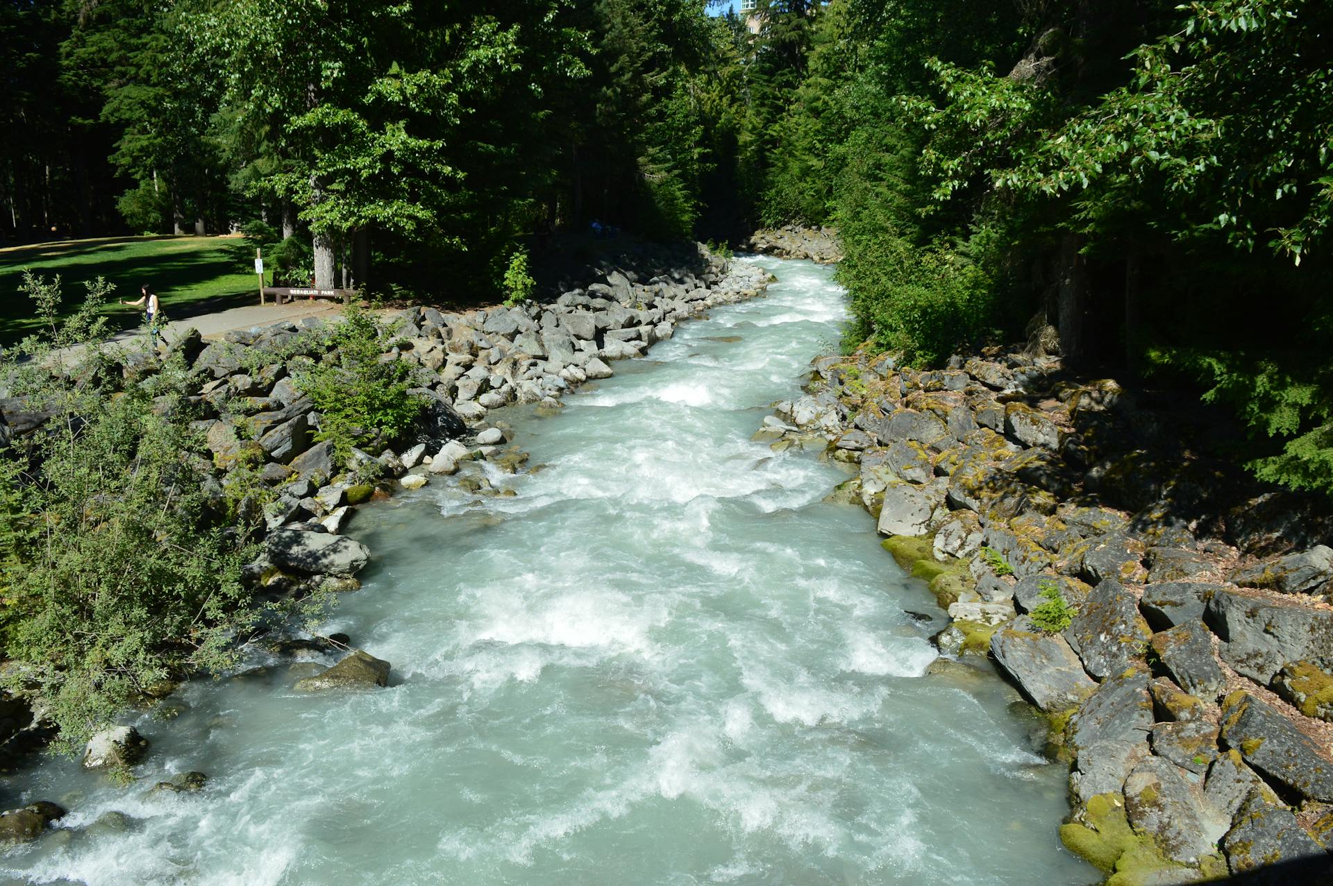 River Flowing