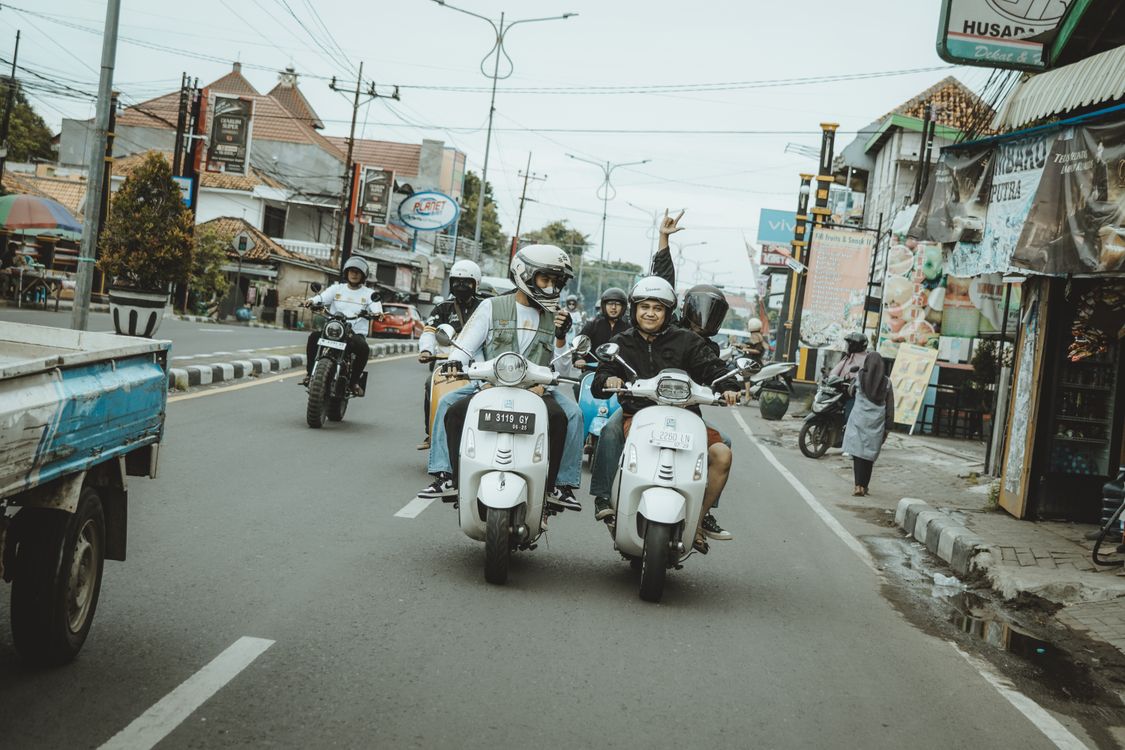 Joyful Motorcycle Ride in East Java · Free Stock Photo