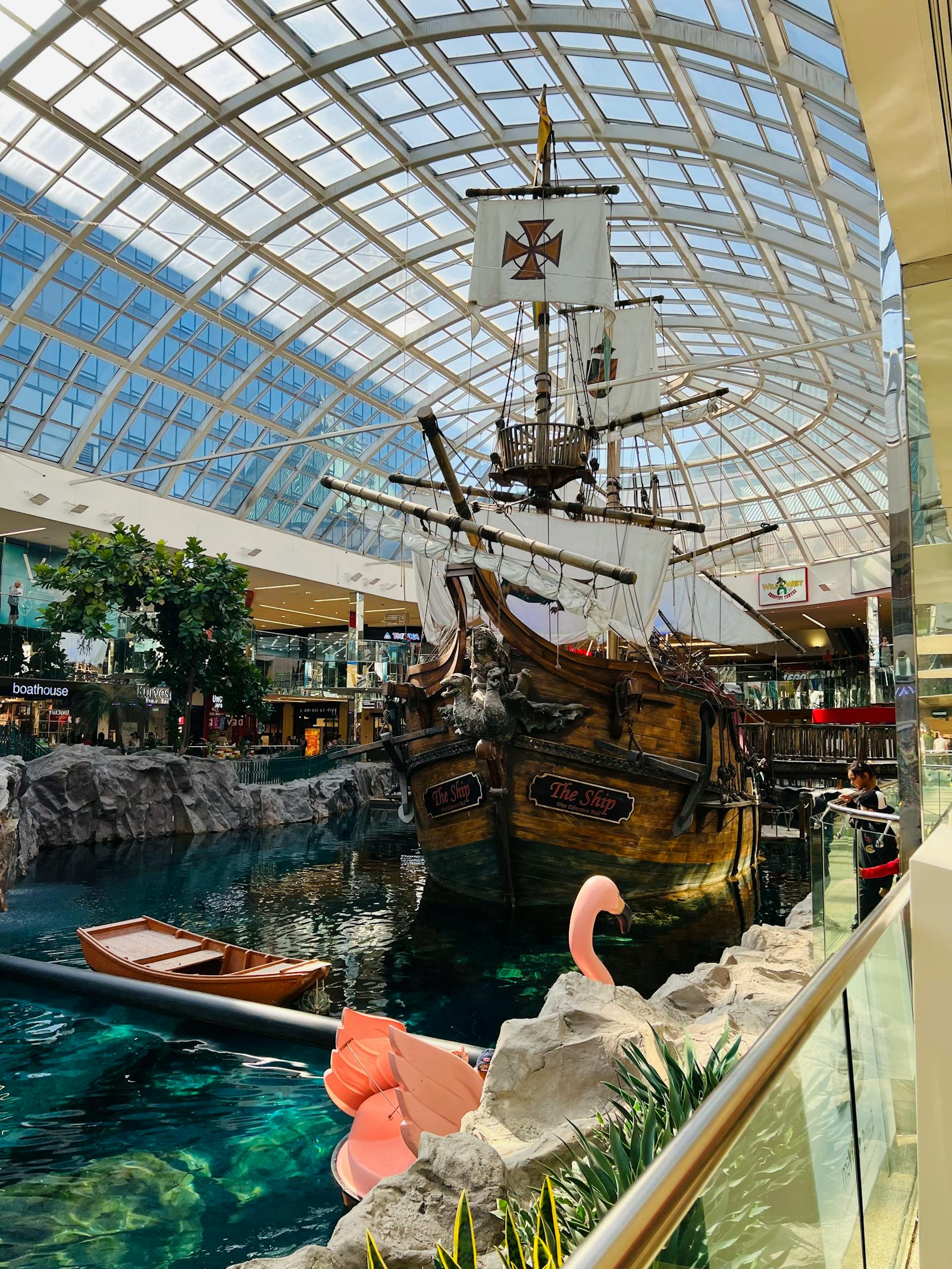 This is not the waterpark. Do not swim here, it's gross and you're in for a bad time.