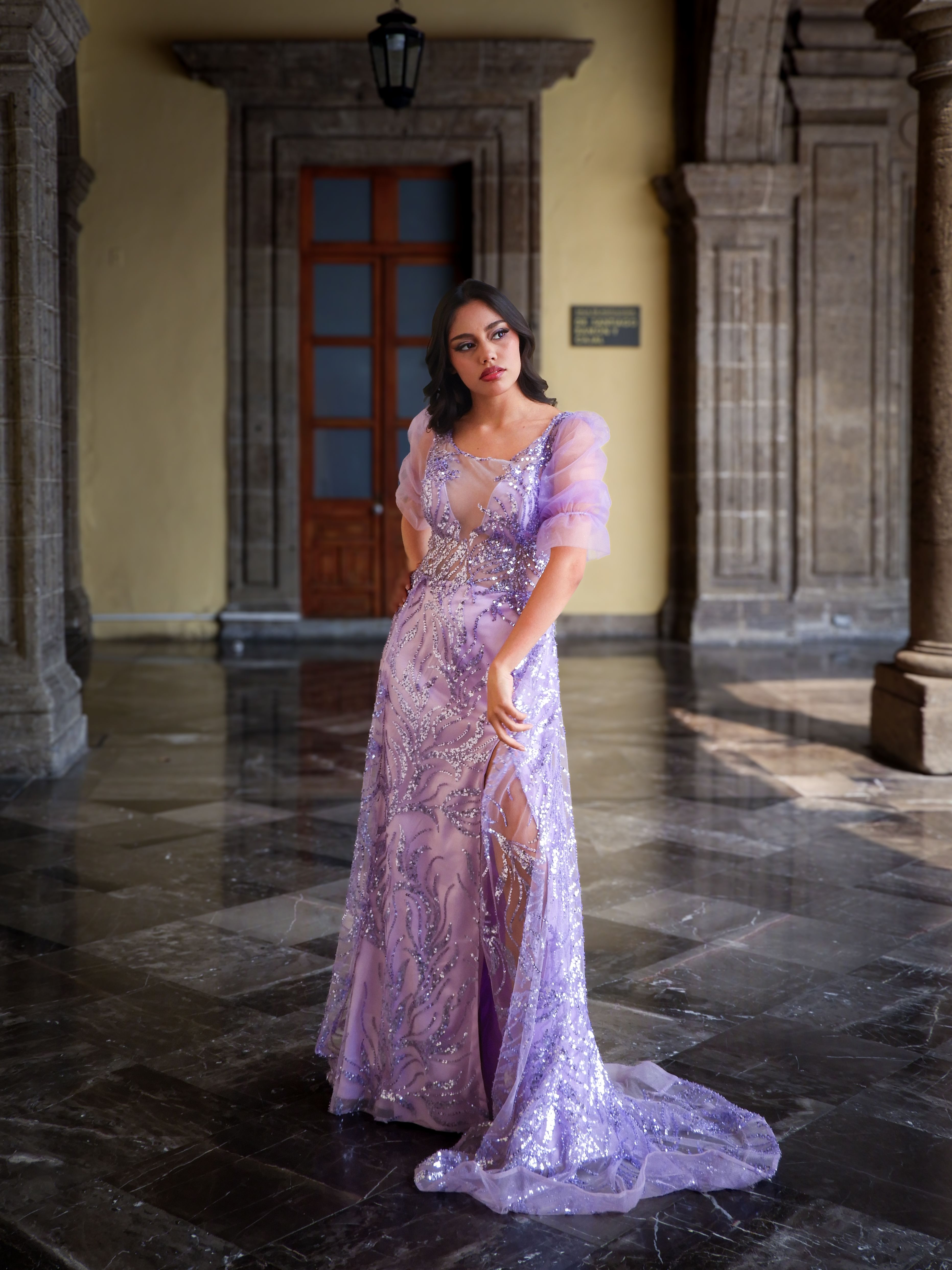 my evening dress Jovani 42203 Elegant Lavender Evening Gown – Mydressline