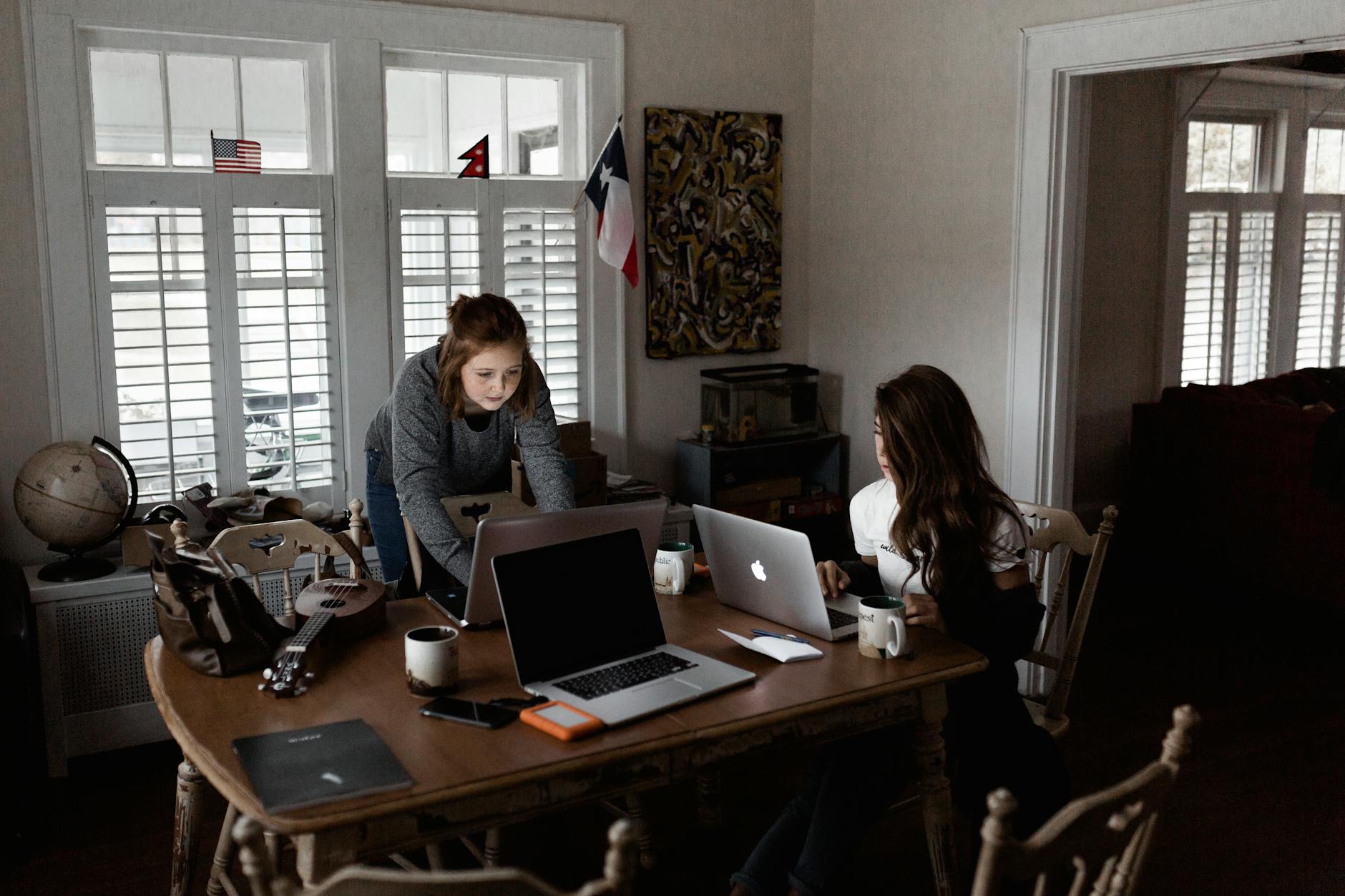 Photo Of Women Using Laptops