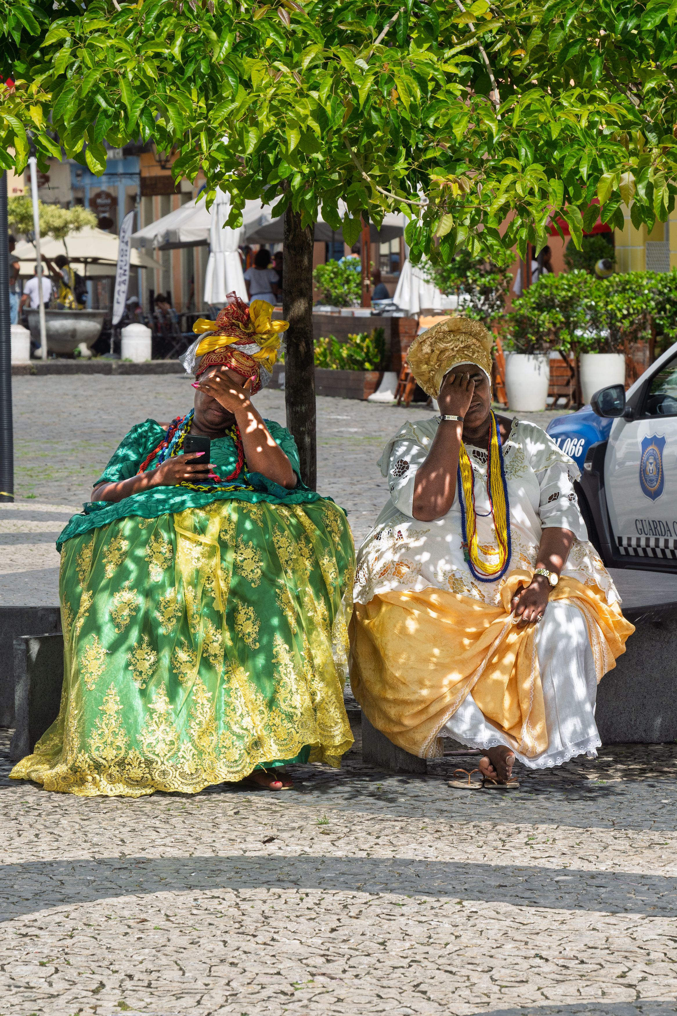 Traditional Bahian Attire in Bahia's Sunshine · Free Stock Photo