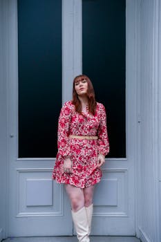 Chic Fashion Portrait in Soho
