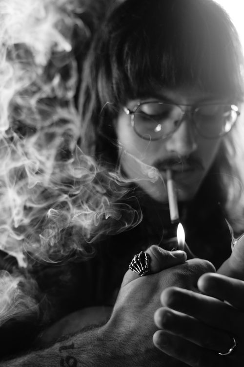 Free the long smoke  Stock Photo