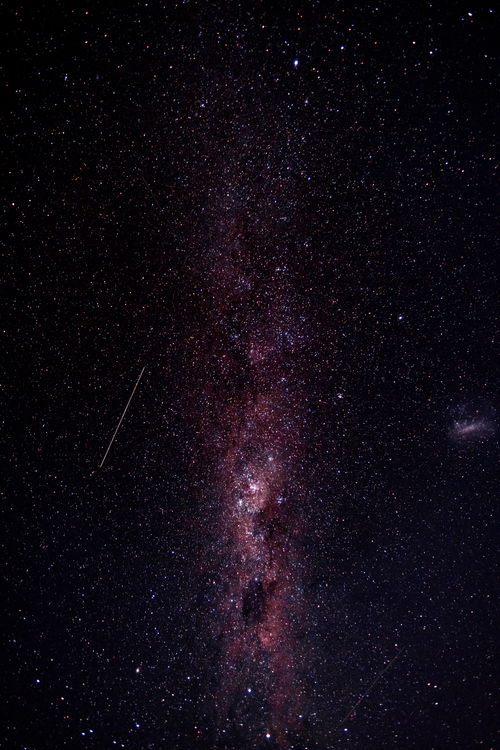 Free Captivating Milky Way galaxy visible over Ephangweni, featuring bright stars and cosmic beauty. Stock Photo