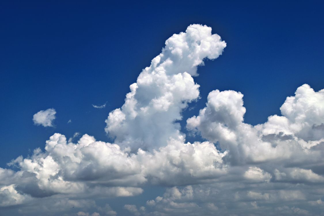 Dramatic Cumulus Clouds Over Blue Sky in Sarasota · Free Stock Photo