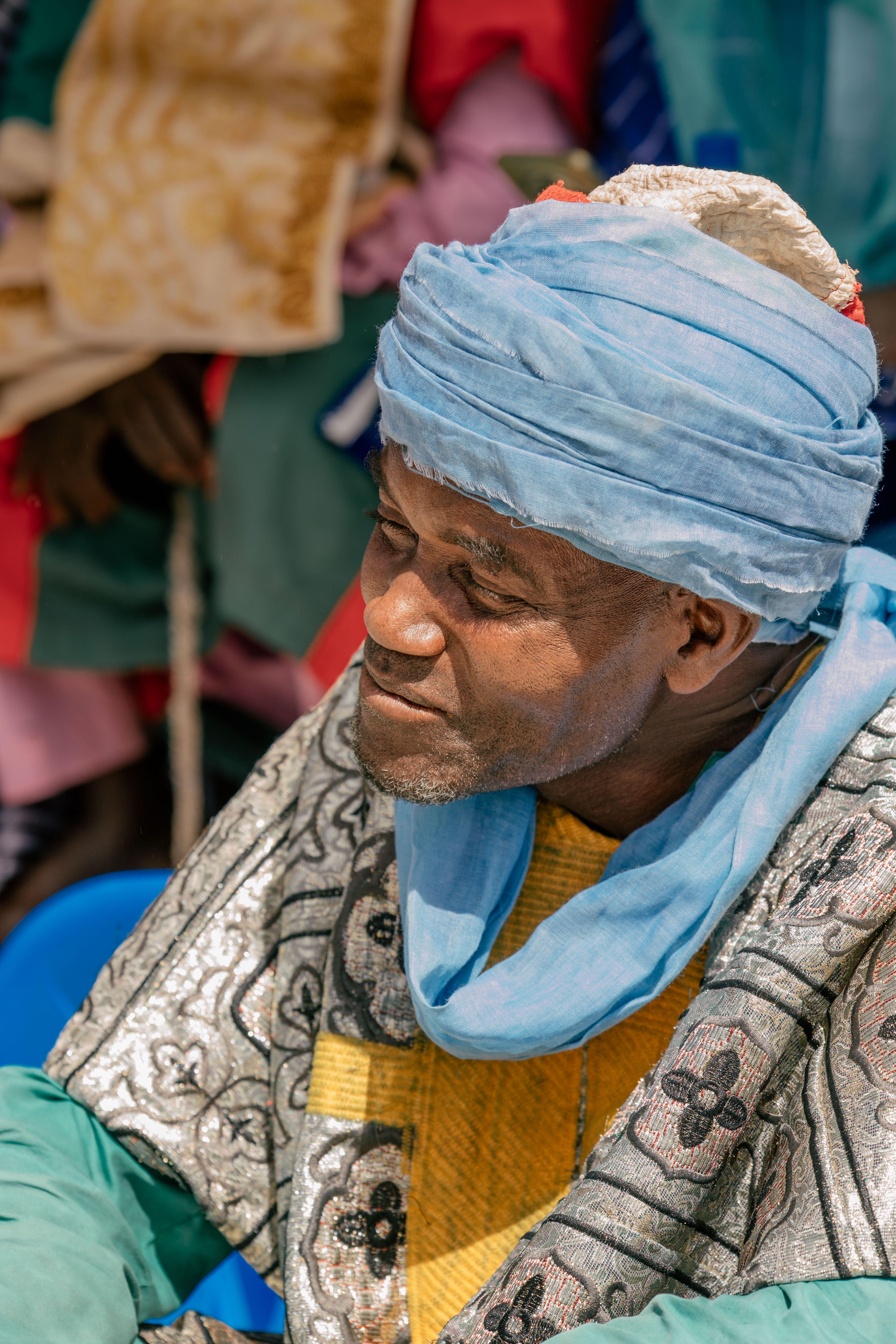 Portrait of Man in Traditional African Attire · Free Stock Photo