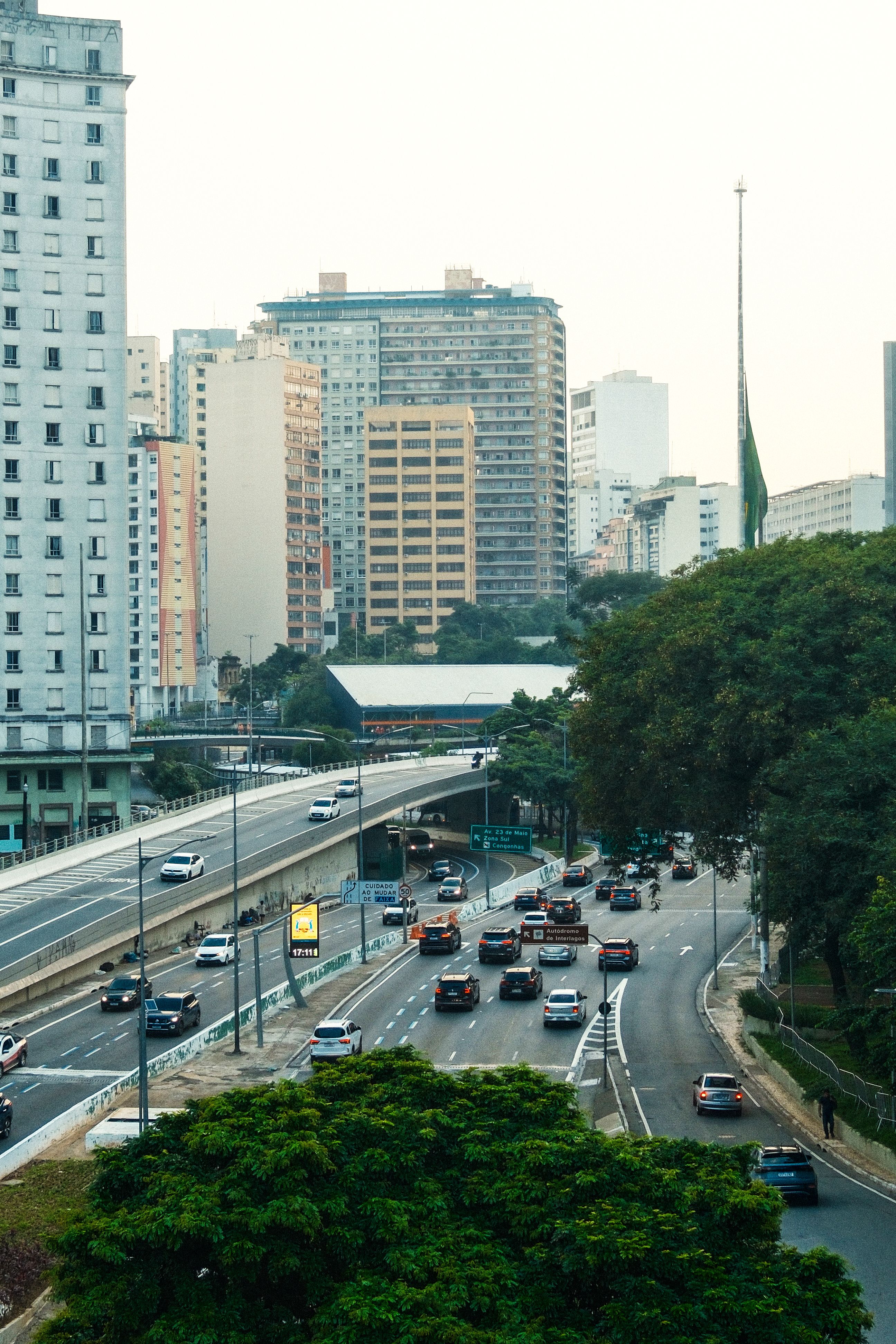 Trânsito urbano em São Paulo