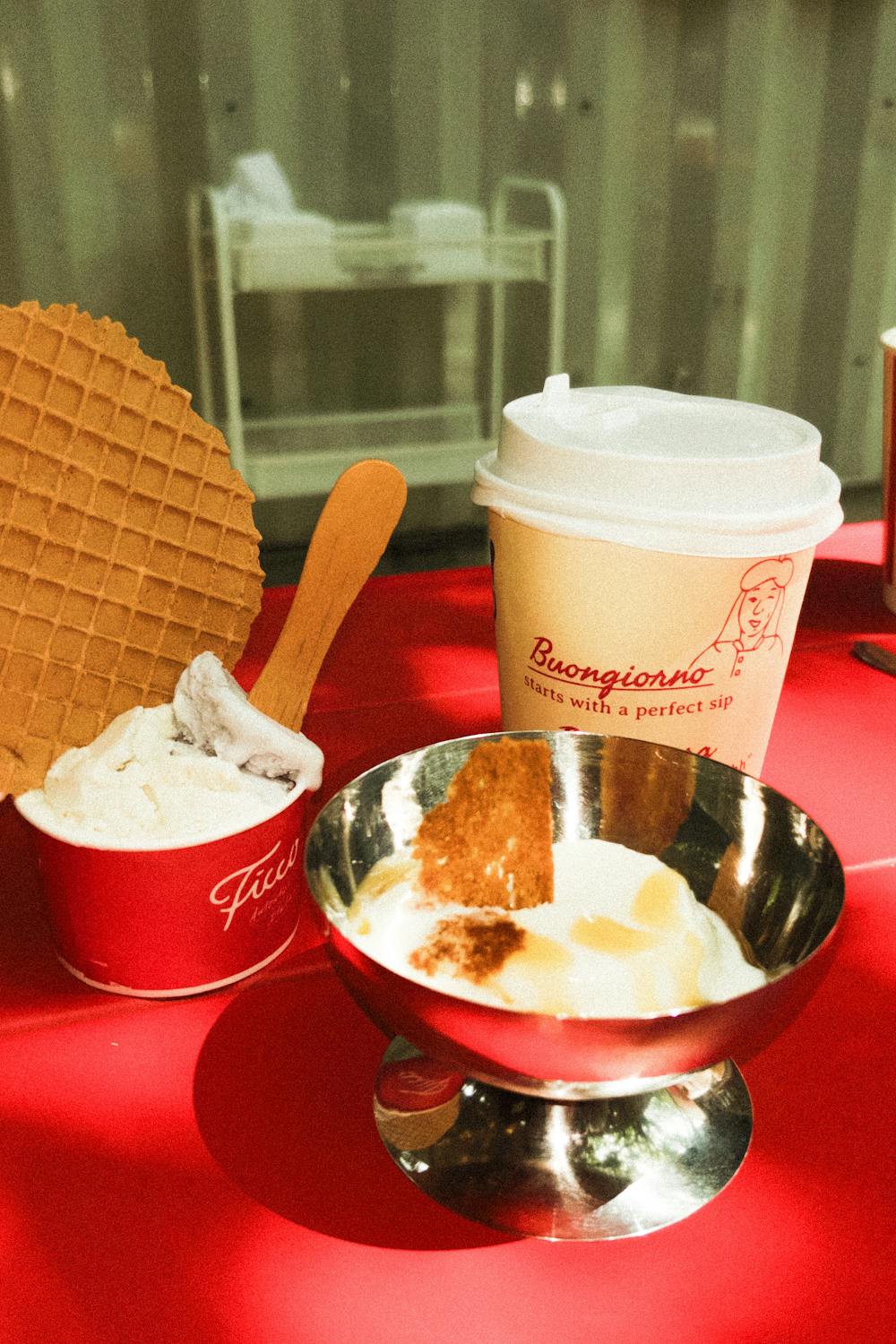 Poached Pears in Red Wine with Vanilla Ice Cream Poached Pears in Red Wine with Vanilla Ice Cream