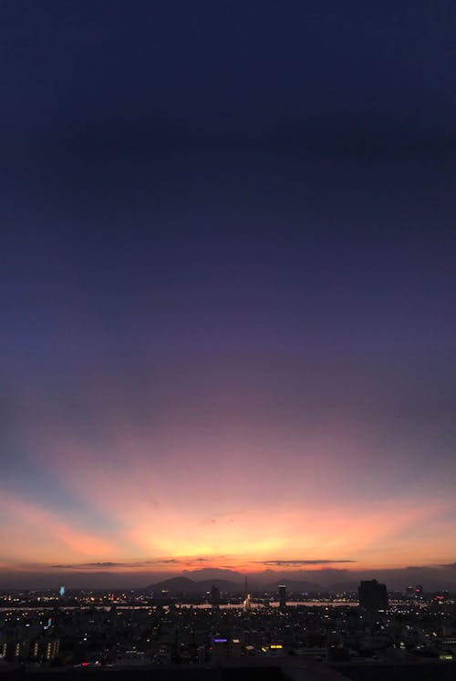 Immagine gratuita di tramonto