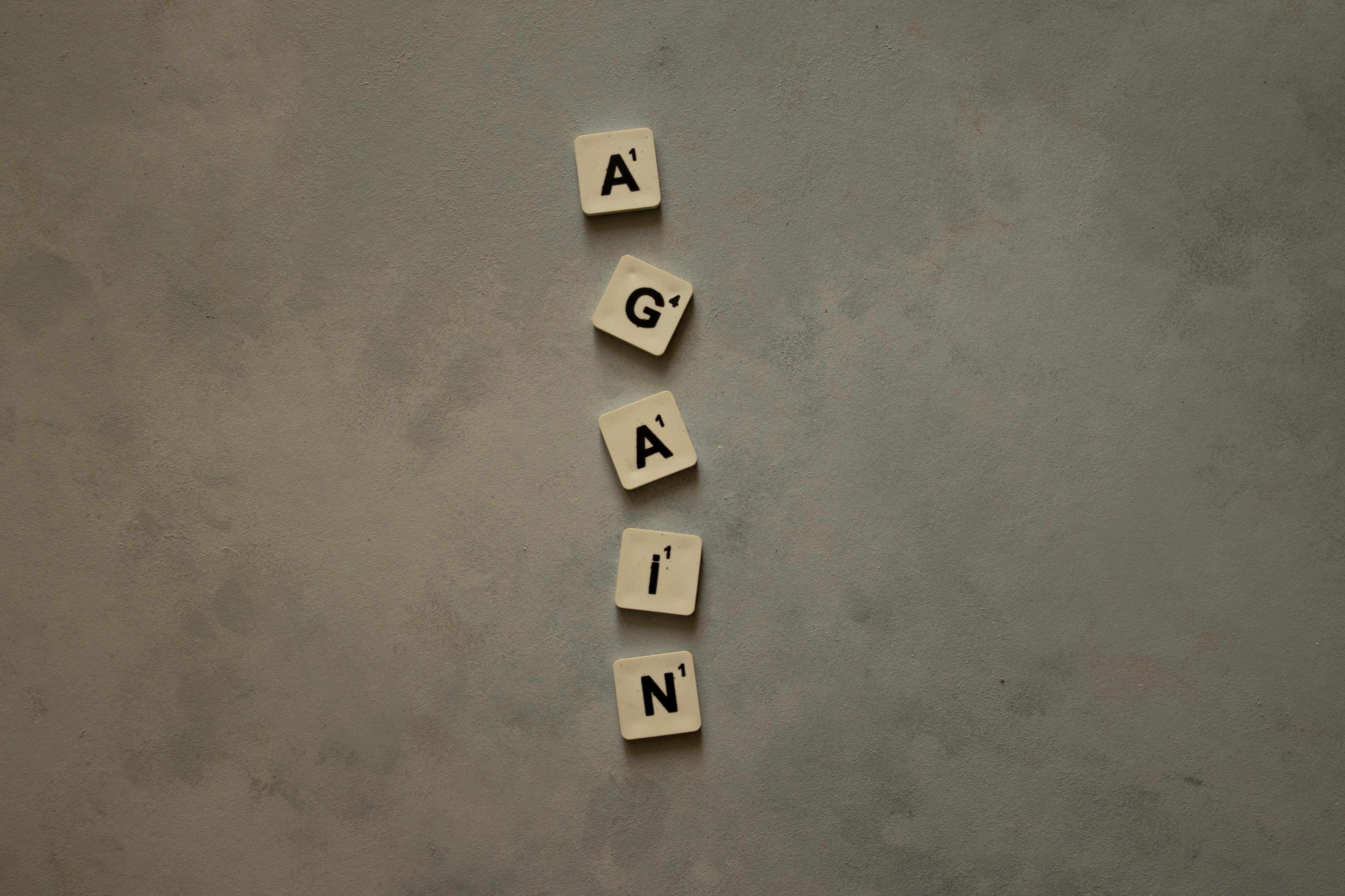 Kostenlos Kostenloses Stock Foto zu alphabet, alphabet fliesen, anordnung Stock-Foto