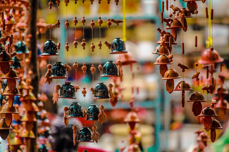 Ornaments Hanging For Sale In Market