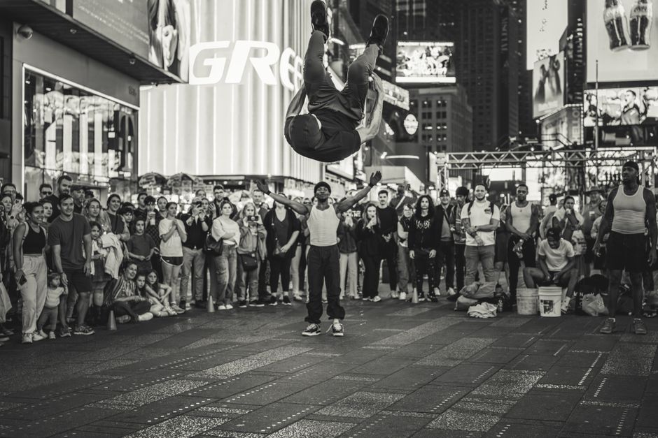 New York street performer