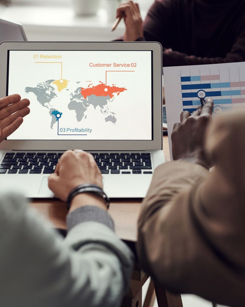 SEO analytics dashboard