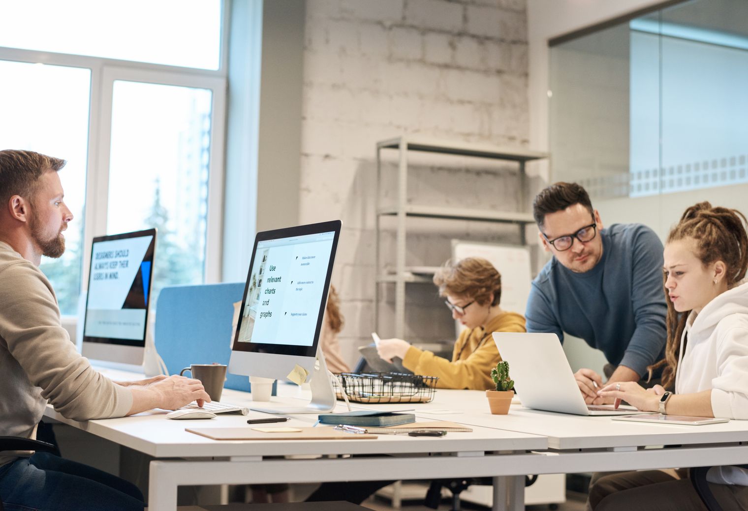 Shacklewell — office relocation team moving desks and equipment