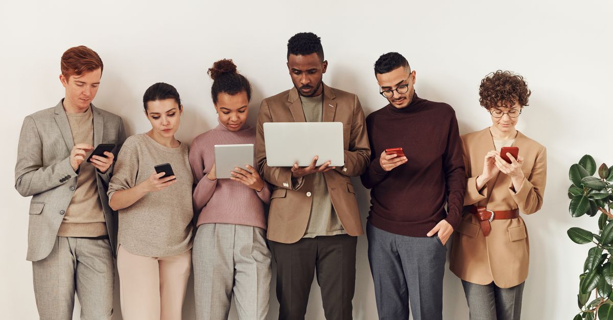 Human Using Things Photo Of People Using Gadgets · Free Stock Photo