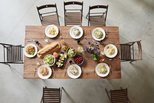 Comida En La Mesa