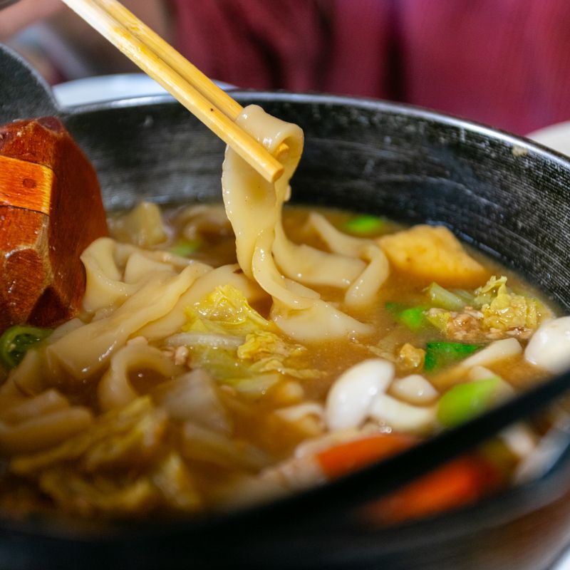 Japanese Dashi-Based Vegetable Noodle Soup