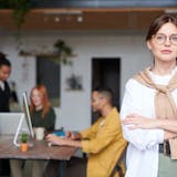 Home 16 Indian woman executive headshot