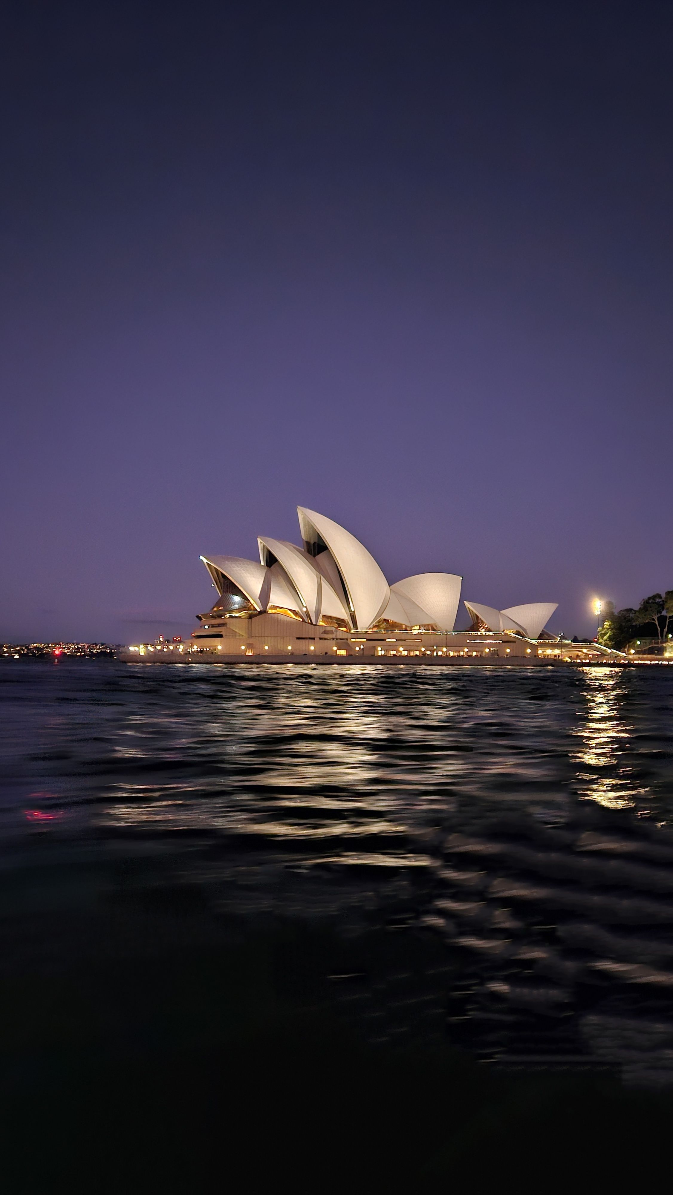 Stunning Night View of Sydney Opera House · Free Stock Photo