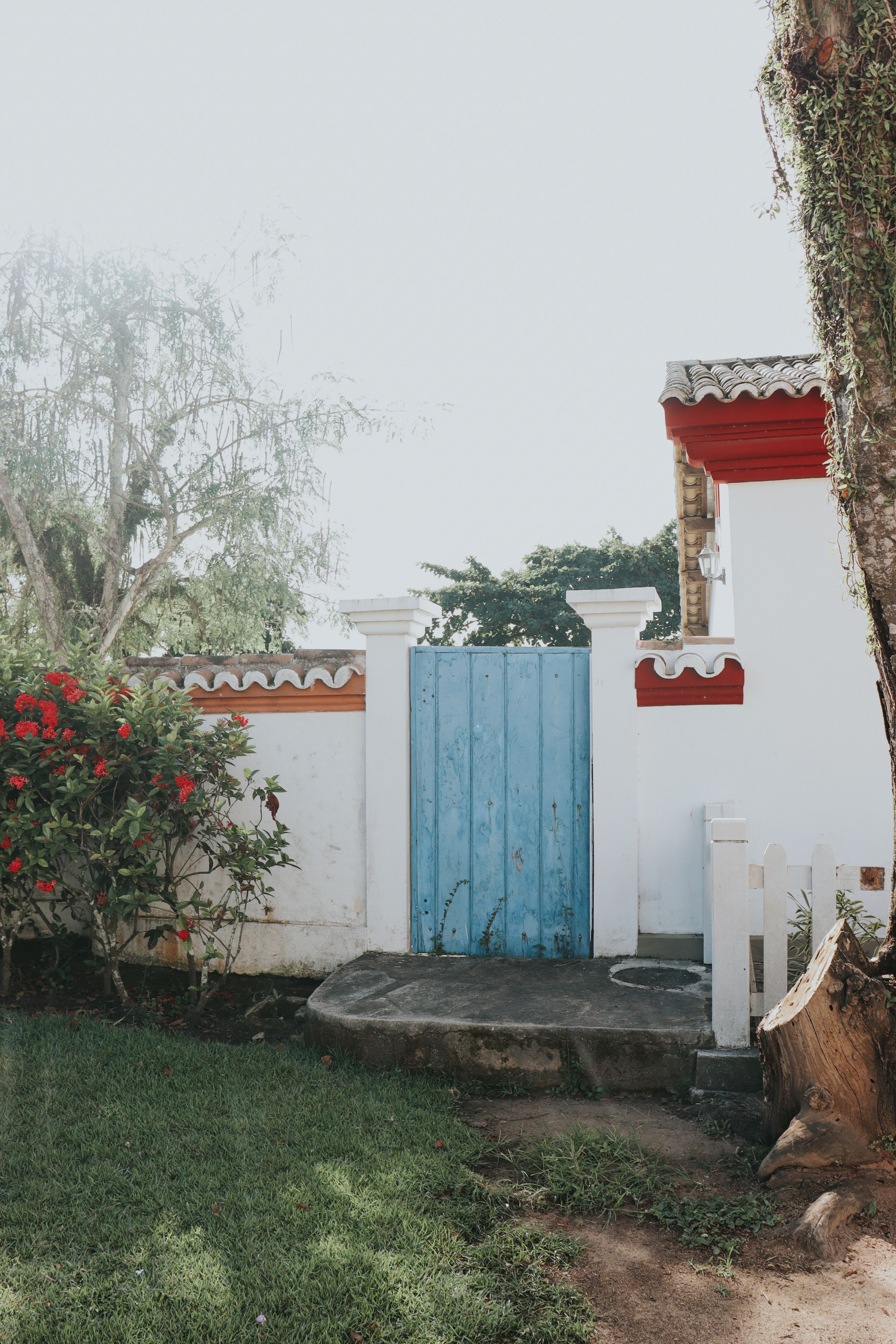 Colorful Colonial Gate in Porto Seguro, Brazil · Free Stock Photo