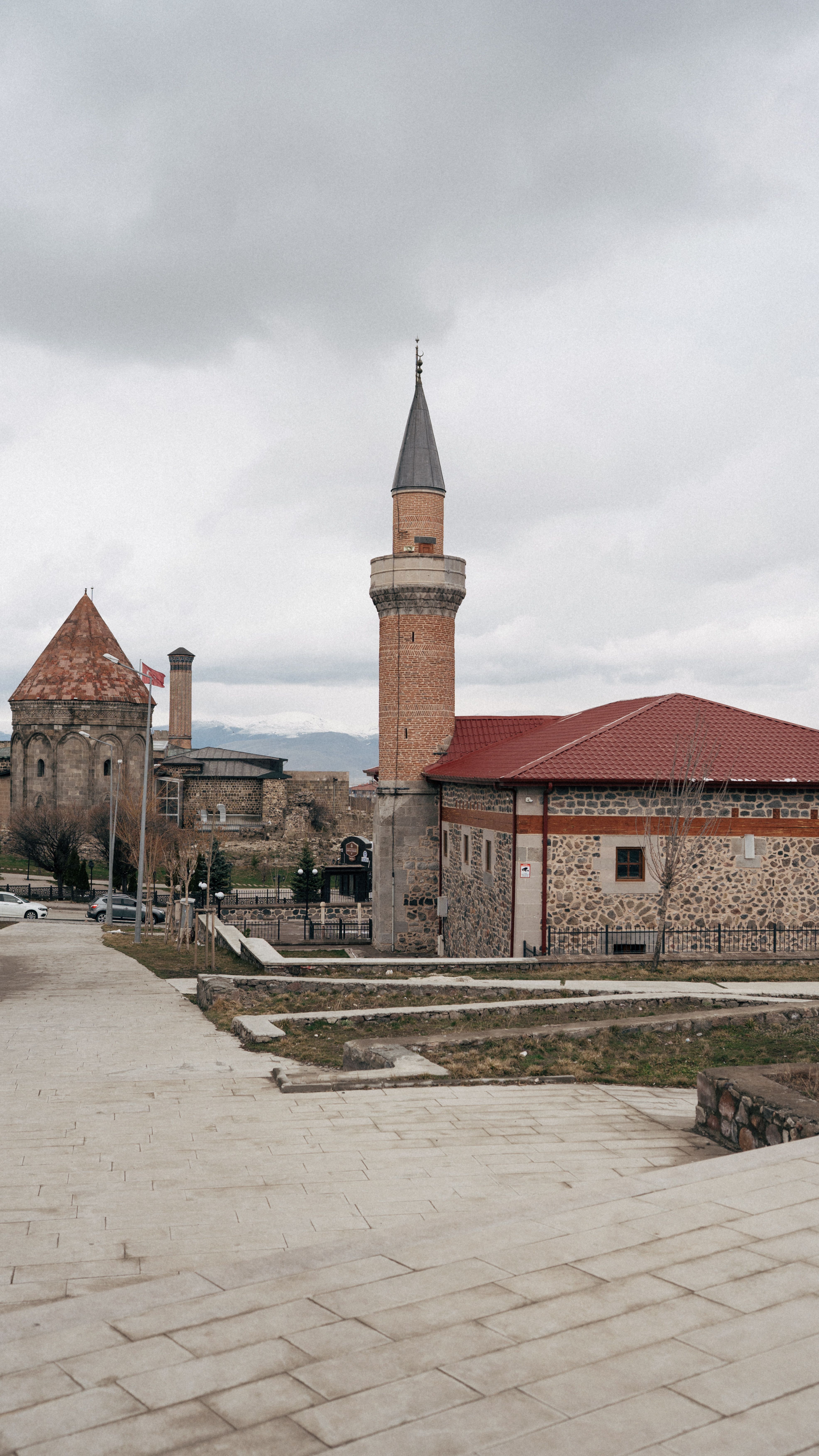 Historic Kars Landscape with Stone Mosque · Free Stock Photo