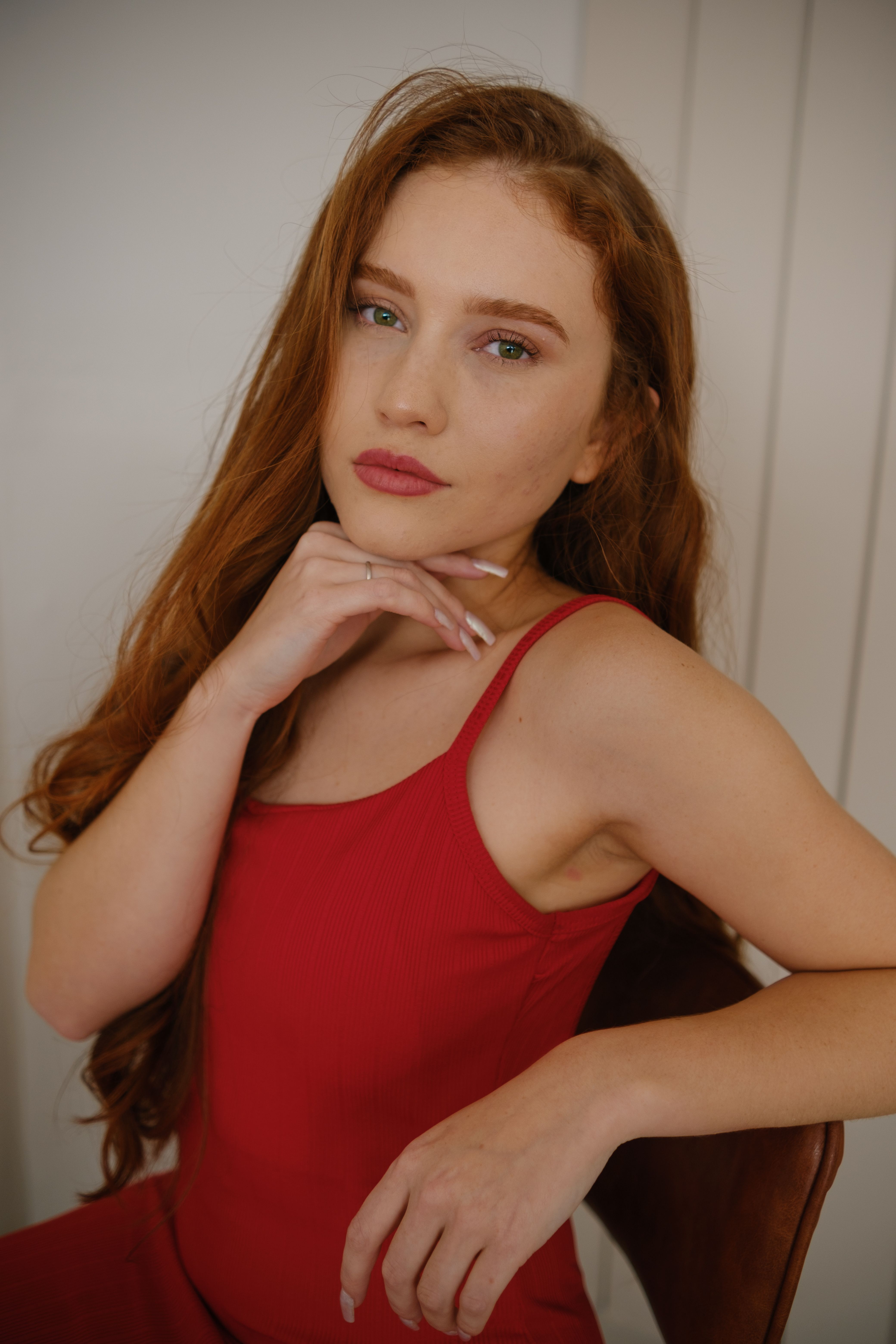 red hair in red dress Megan Fox Has Now and We're Awe See Photos Portrait of a Woman in
