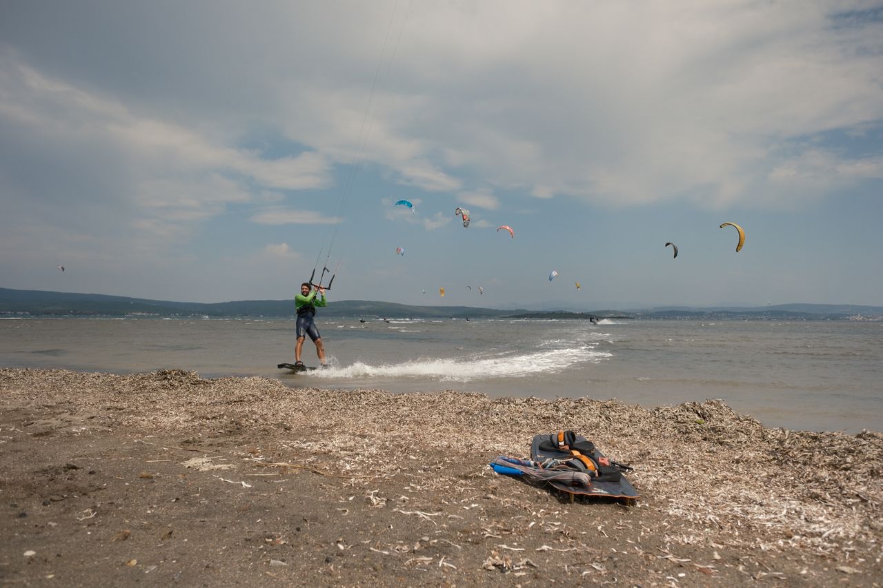 Kitesurfen in La Franqui (Leucate)