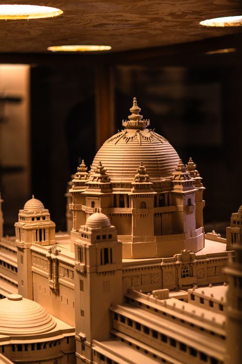 Detailed Architectural Model of Iconic Building · Free Stock Photo