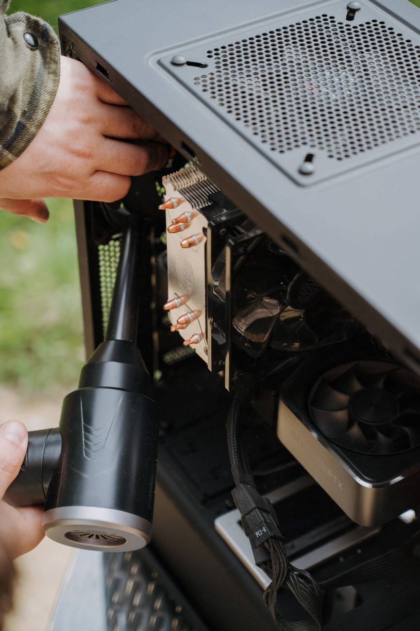 Cleaning electronics safely