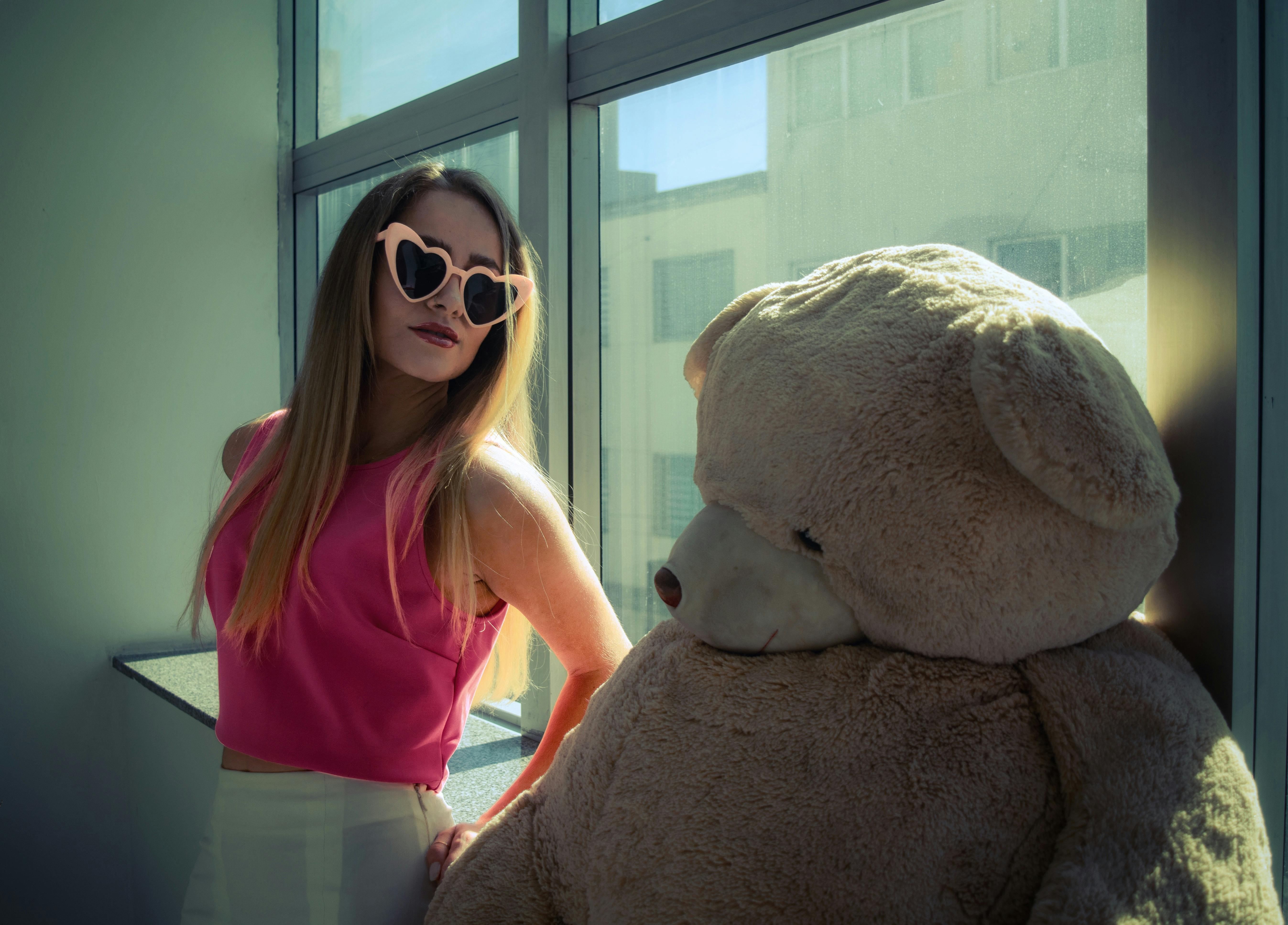 urso grande de pelúcia