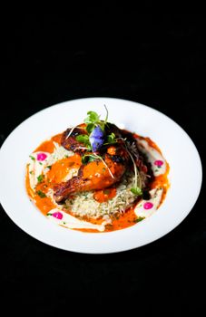 Poivrons Remplis d'Agneau et d'Épinards