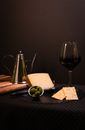 Wine Glass on Table