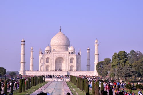 Free stock photo of india, taj mahal