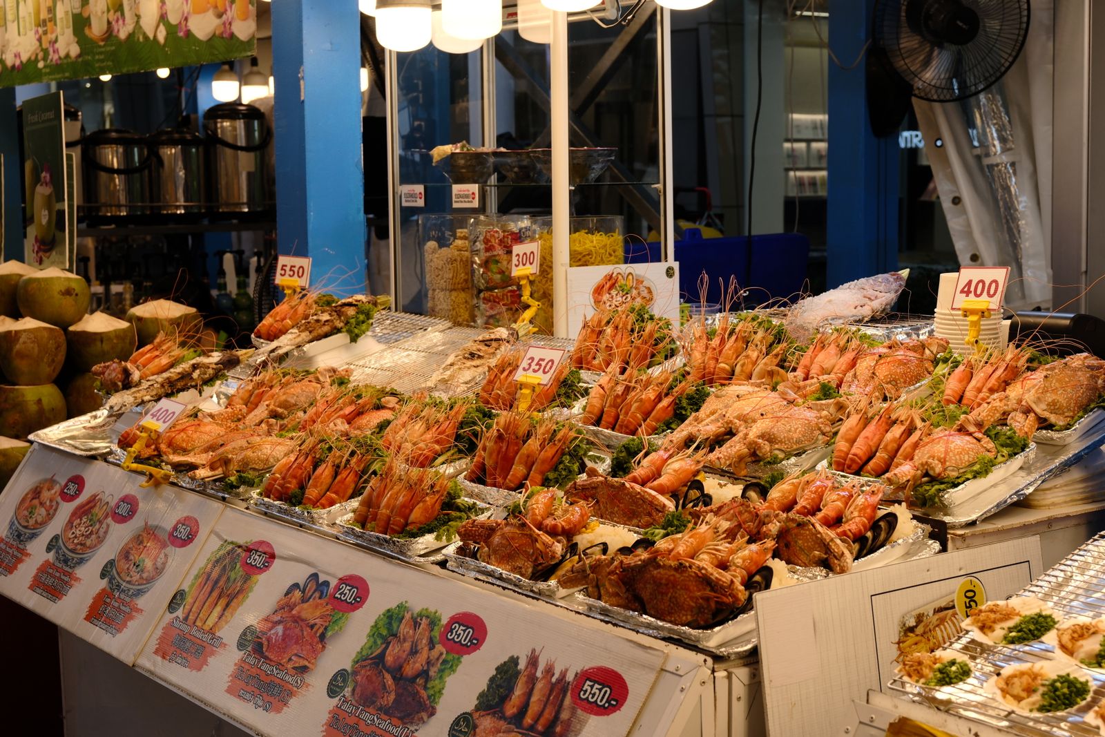 Two streets of food and no signs in English