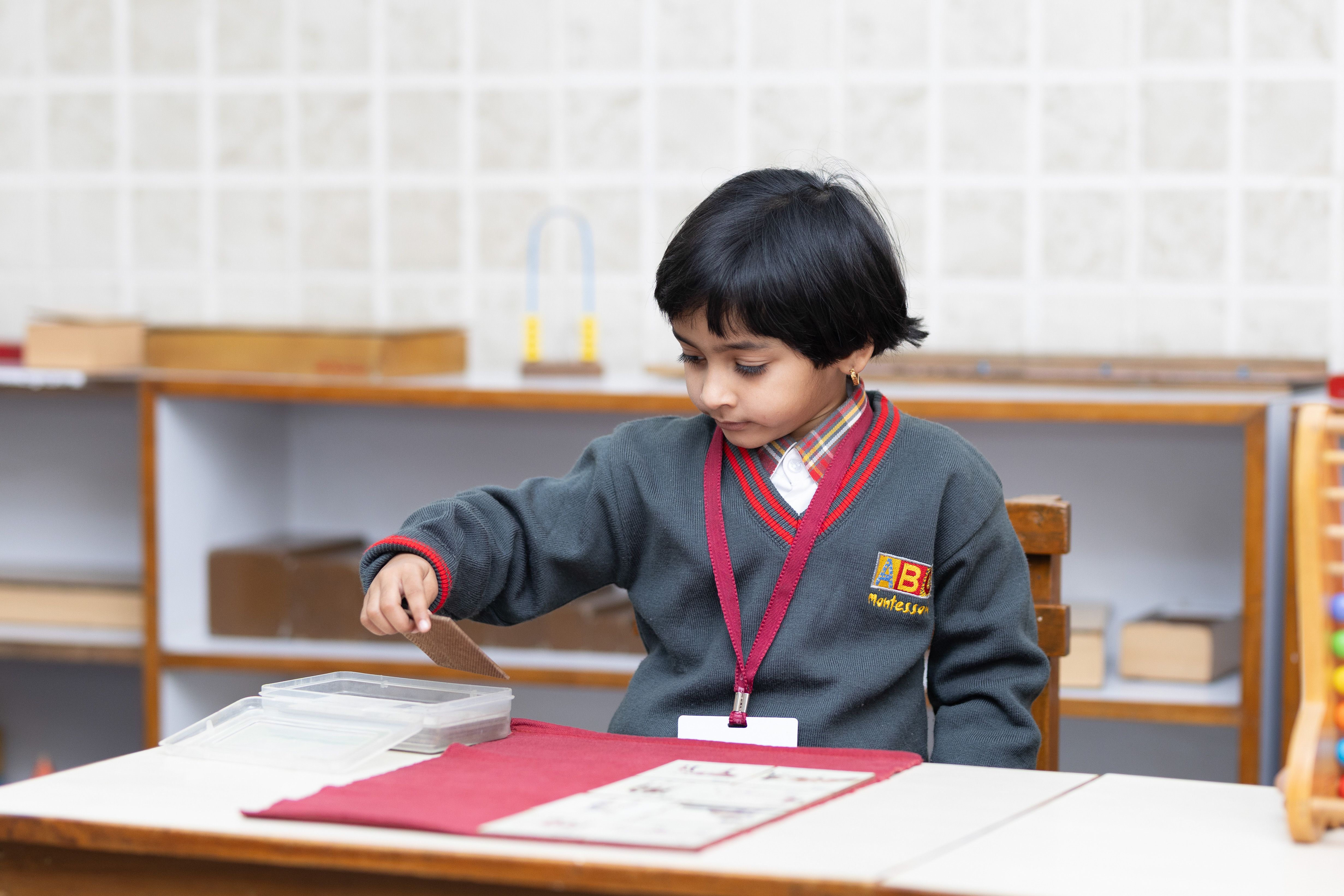 montessori classroom language activity