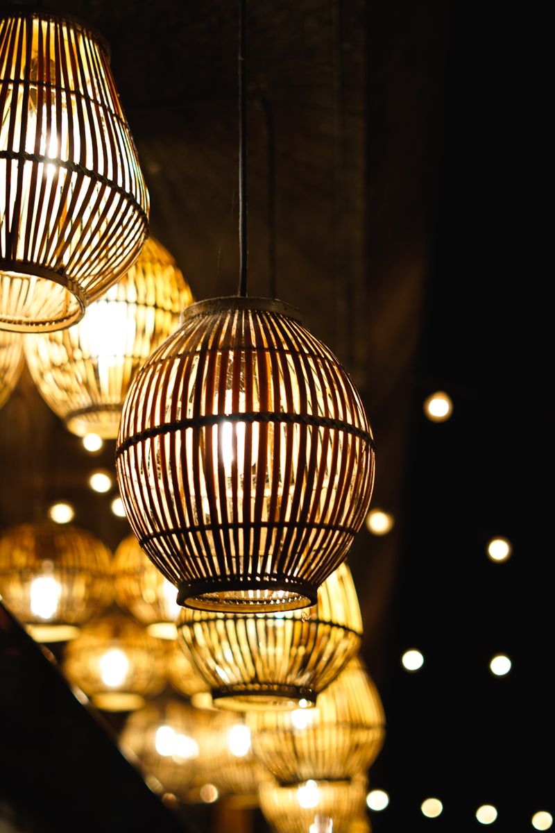 Rattan light