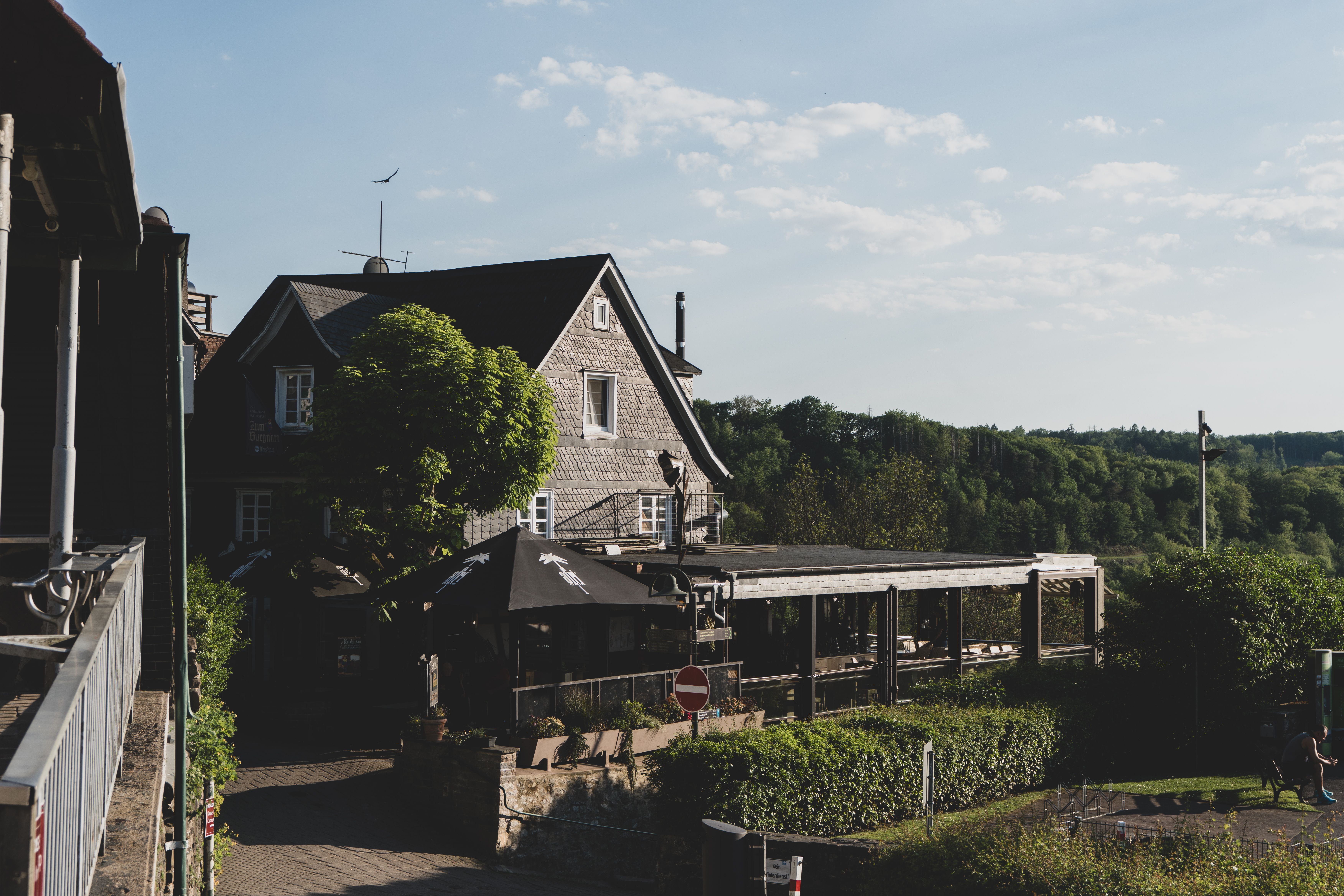 Charming Countryside House with Lush Greenery · Free Stock Photo