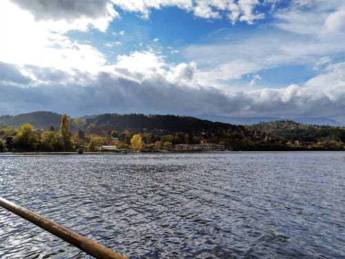 Free stock photo of autumn colors, beauty of nature, clouds