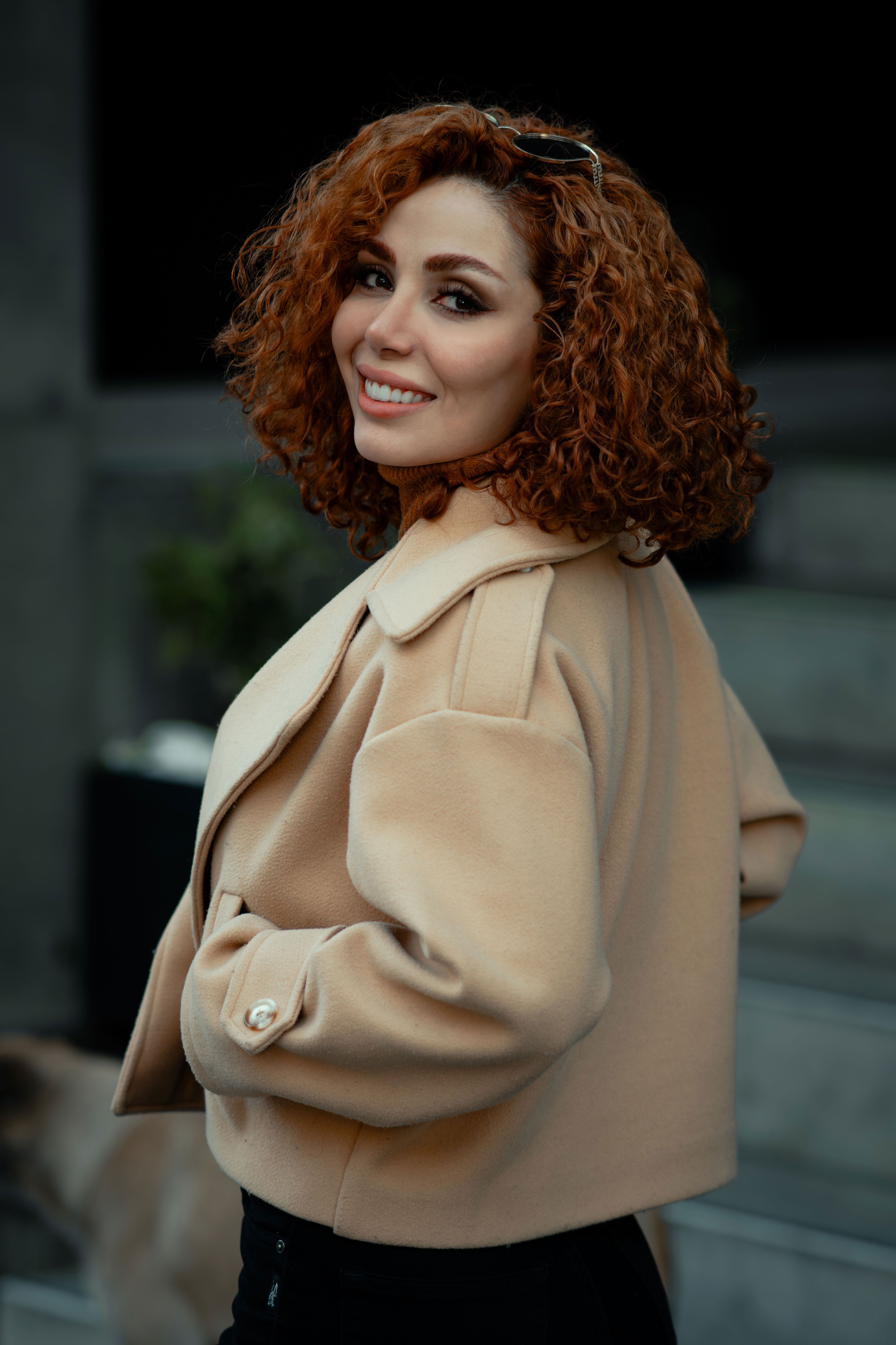 Stylish Adult Woman Posing Outdoors in Tehran · Free Stock Photo