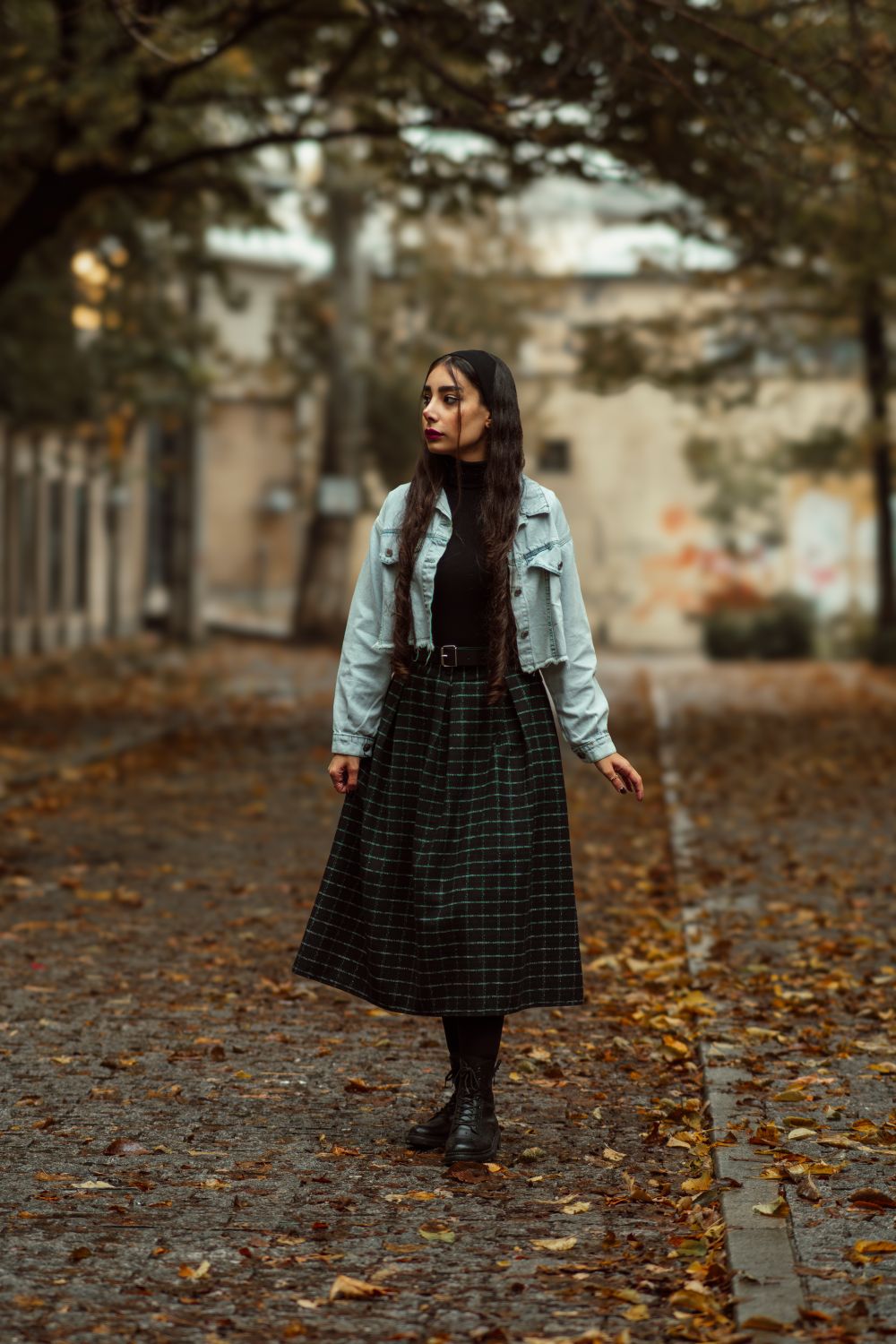 Lässige Denimjacke für die Übergangszeit