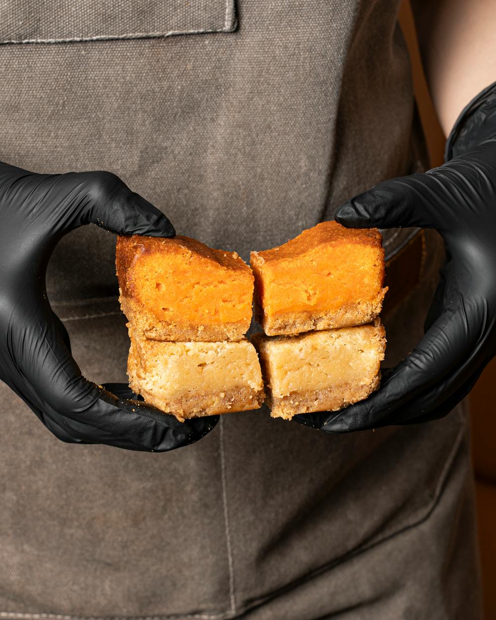 Eggnog Cheesecake Bars