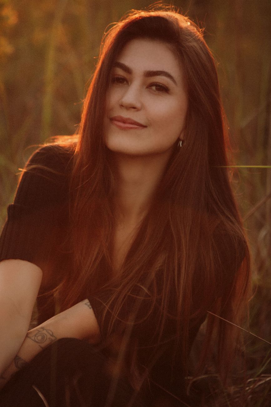 Sunlit portrait enhanced preview