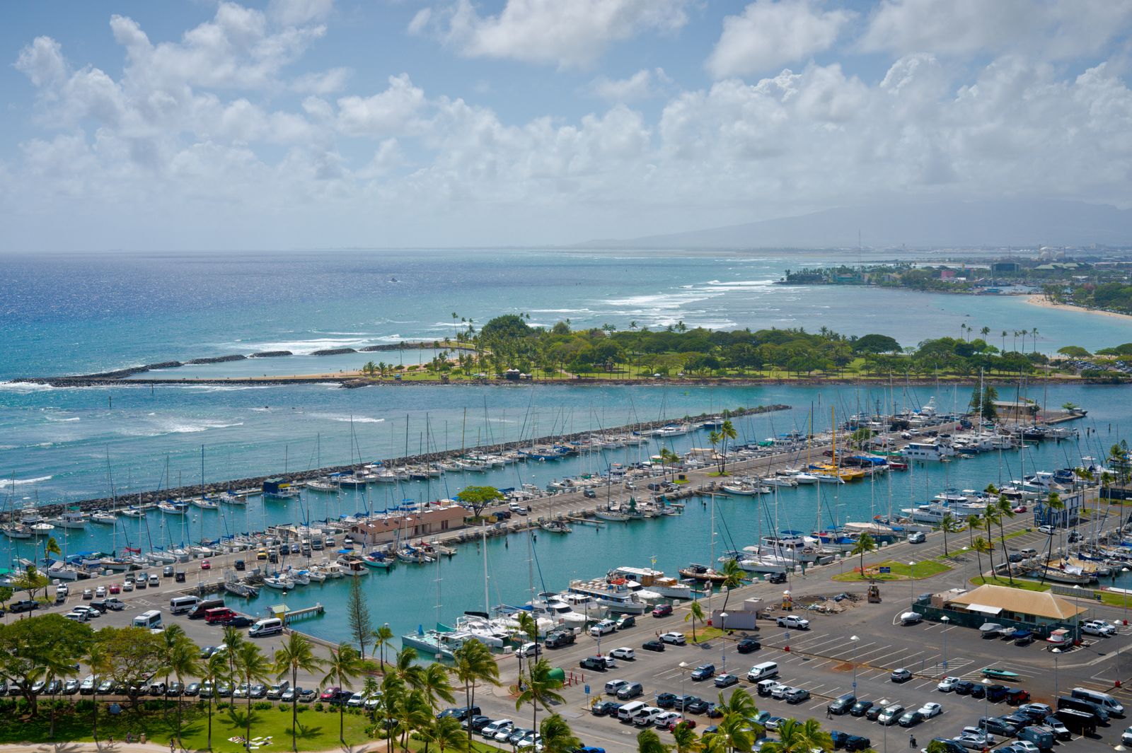 This is where Honolulu actually goes swimming on a Sunday, not Waikiki.