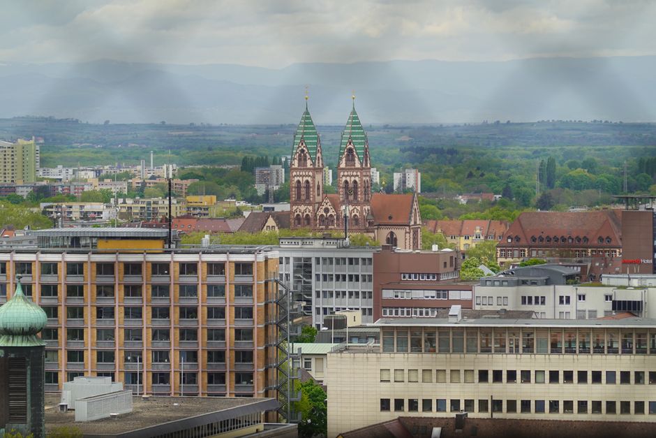 Nürnberg - Historic city square with European architecture