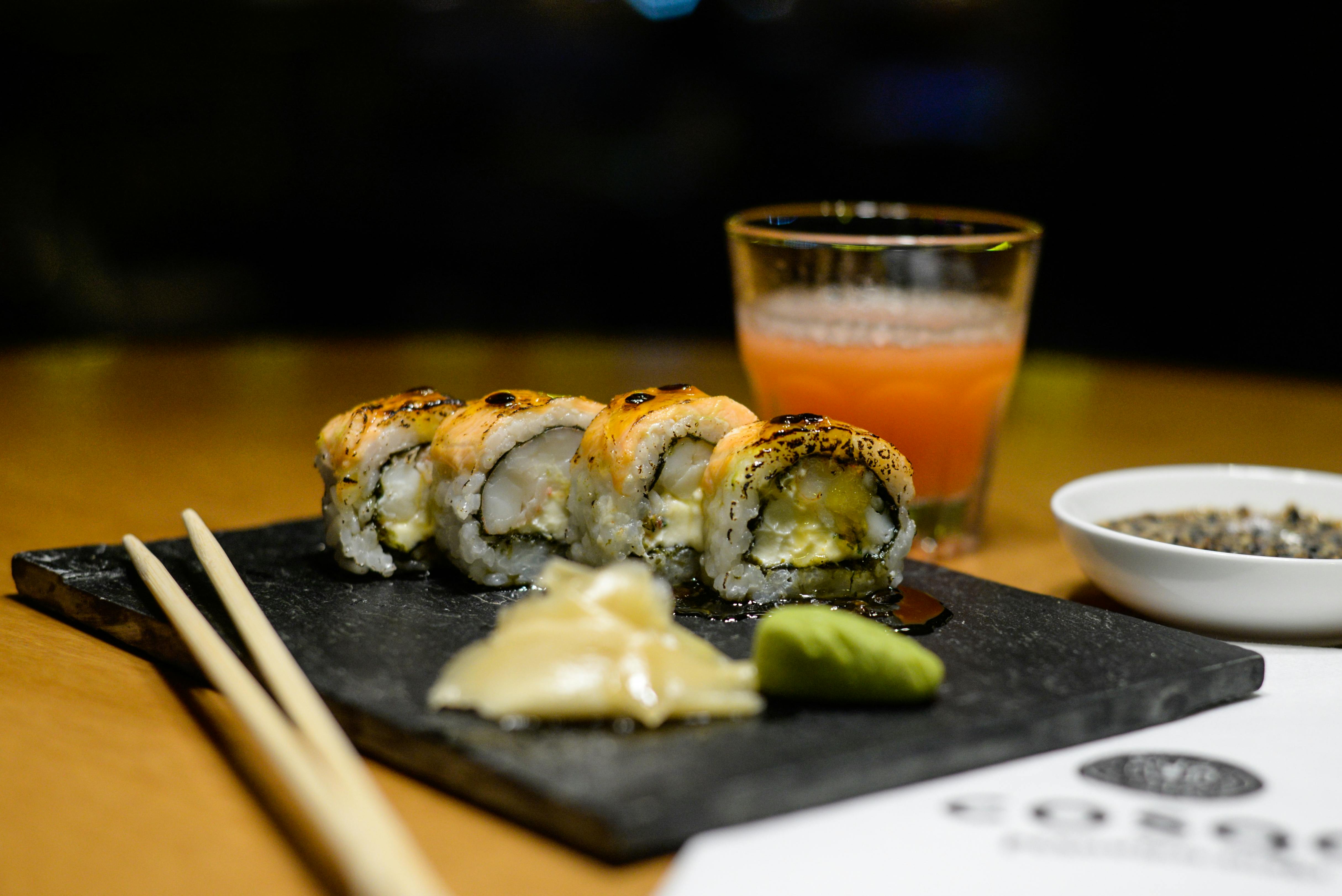 japanese sake appetizer fresh seafood